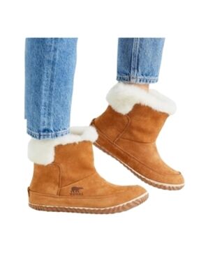 SOREL Out N About Suede Ankle Boots